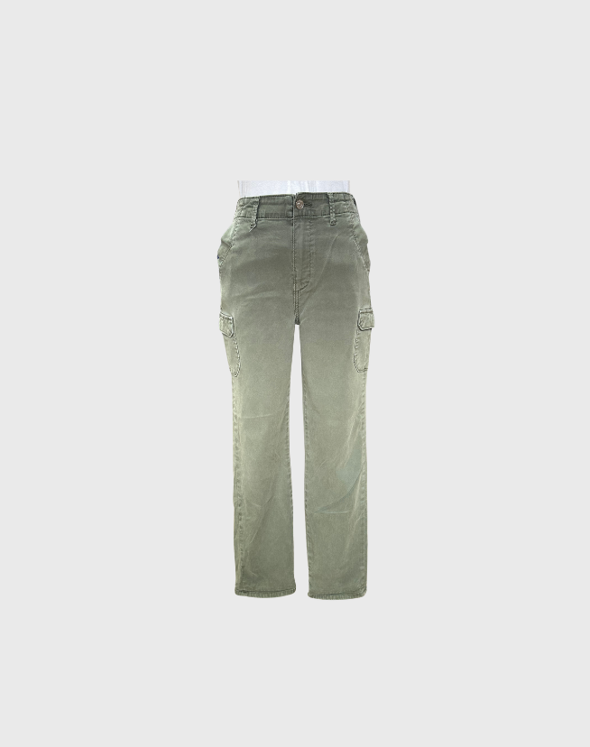 PAIGE CARGO POCKET TROUSERS - SIZE 26