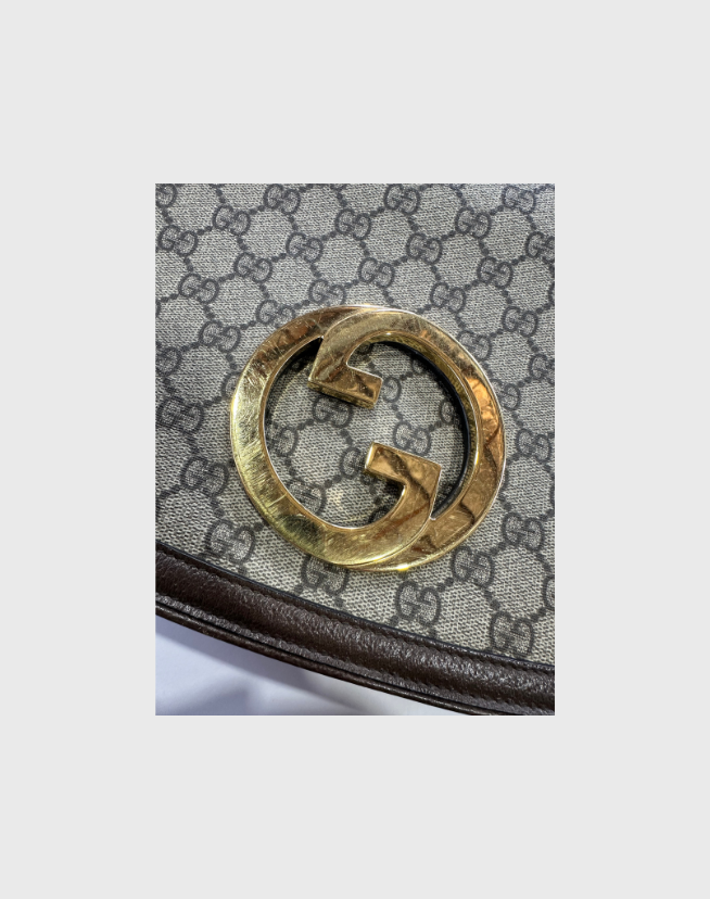 GUCCI BLONDIE MONOGRAM SHOULDER BAG