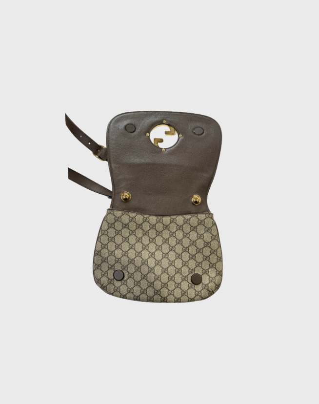 GUCCI BLONDIE MONOGRAM SHOULDER BAG