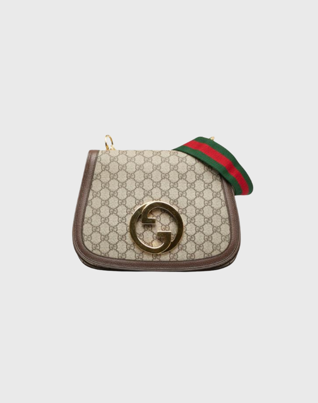 GUCCI BLONDIE MONOGRAM SHOULDER BAG