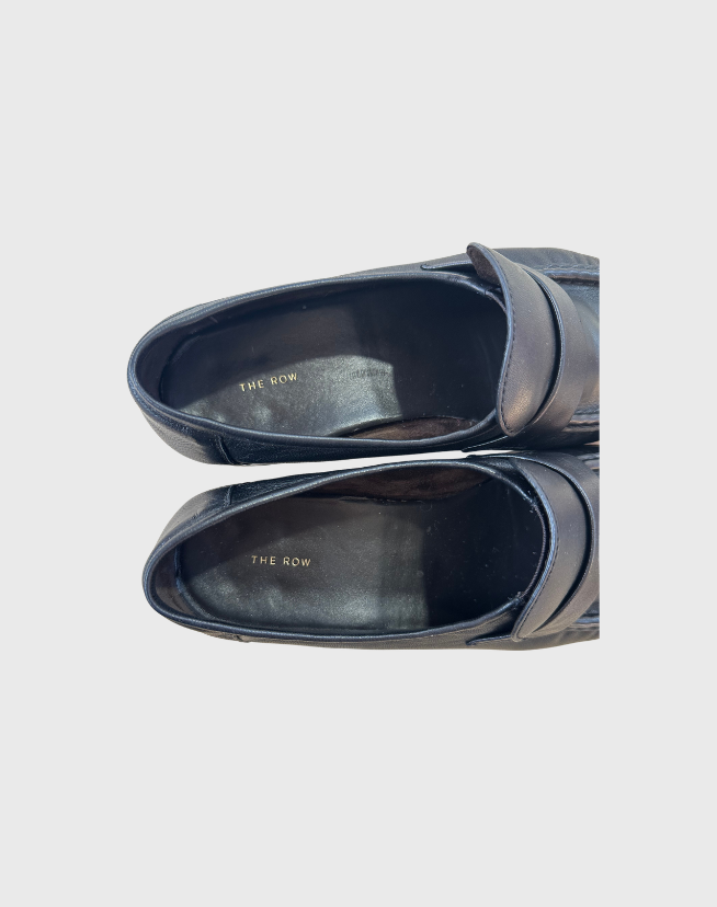 THE ROW SOFT LOAFERS - SIZE 36.5