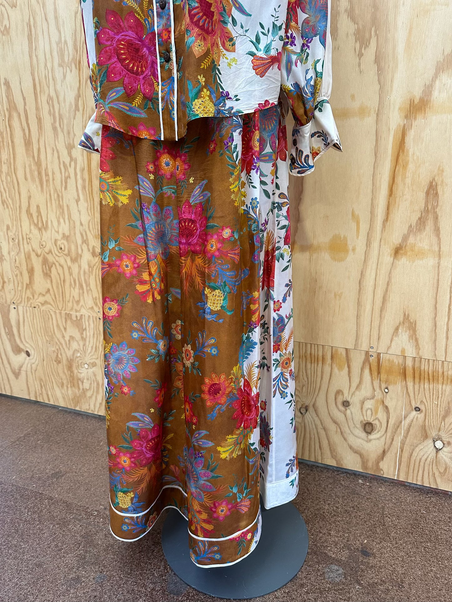 ZIMMERMANN SET RED BOLD FLORAL - SIZE 3