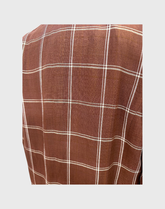 OROTON CHECK BLAZER - SIZE 14