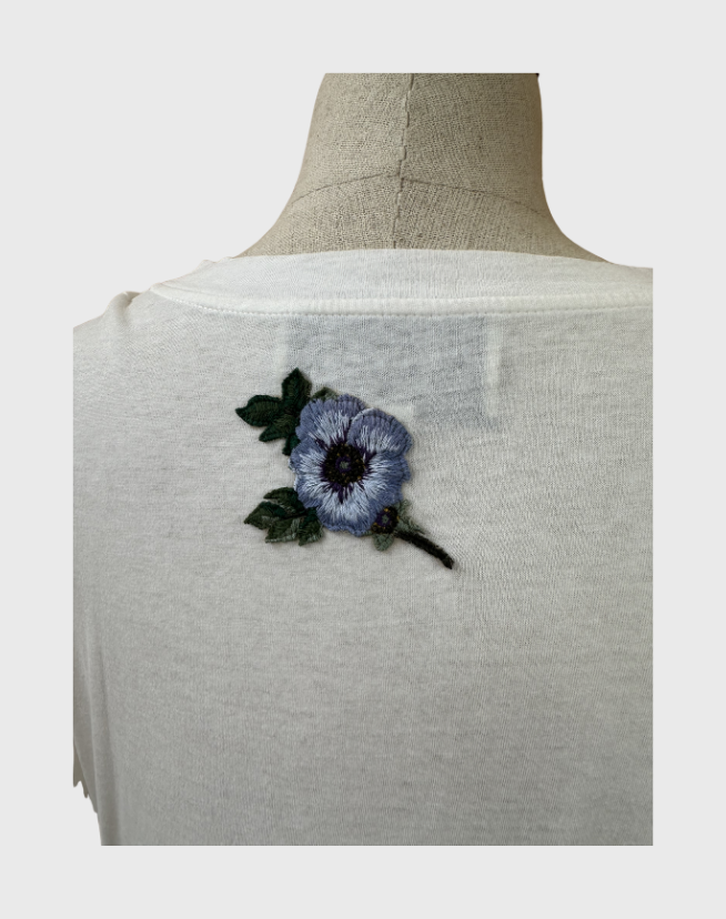 GUCCI DISTRESSED VINTAGE LOGO TEE - SIZE SMALL