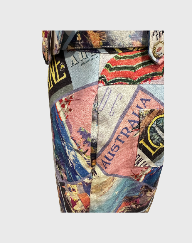 ZIMMERMANN POSTCARD MIDI SKIRT - SIZE 1