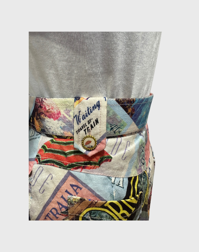 ZIMMERMANN POSTCARD MIDI SKIRT - SIZE 1