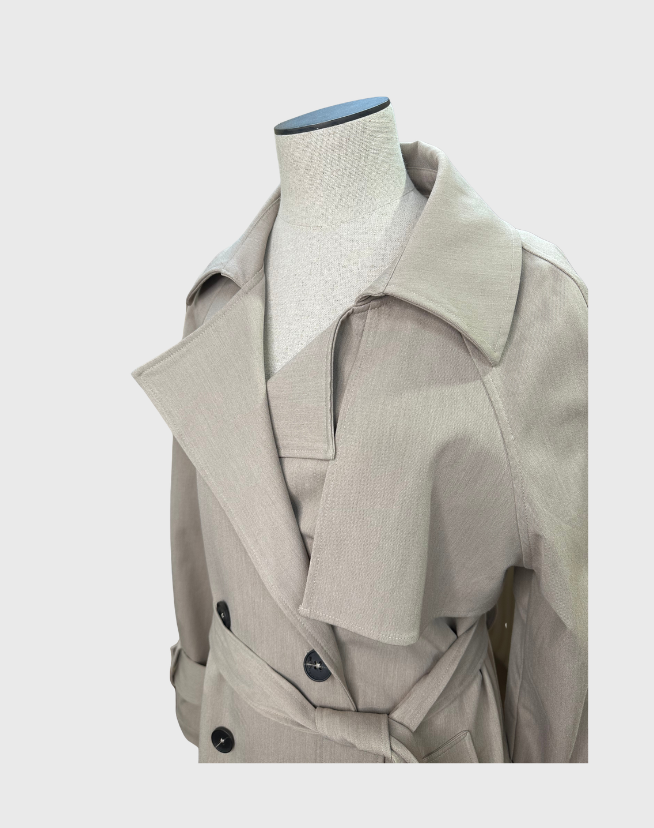 ELKA TRENCH COAT - SIZE 10
