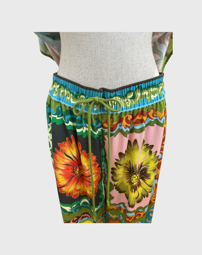 ALEMAIS GARDEN PRINT SET - SIZE 10 SHIRT / SIZE 14 PANTS