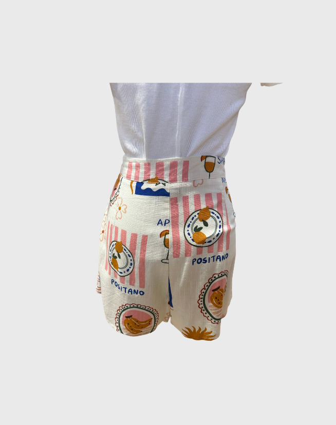 LINEN LUX SKORTS - SIZE 12