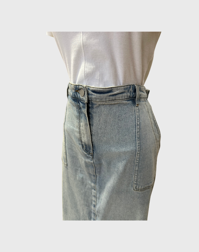 ZOE KRATZMANN DENIM SKIRT - SIZE 3