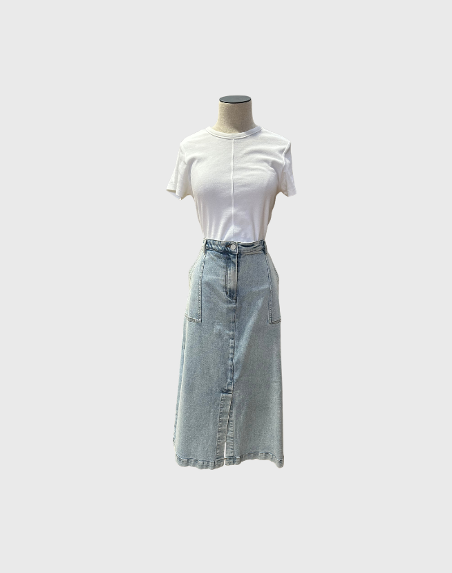 ZOE KRATZMANN DENIM SKIRT - SIZE 3