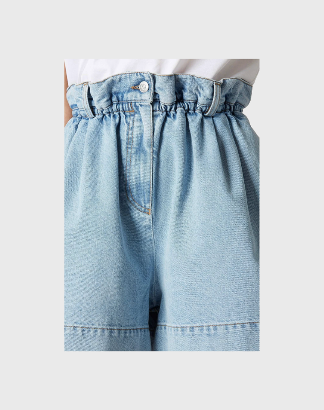 SCANLAN THEODORE DENIM SHORTS - SIZE 8