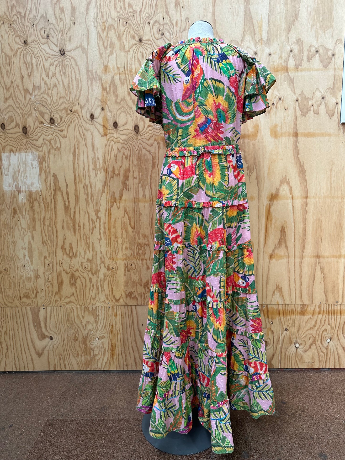 FARM RIO TROPICAL PRINT MAXI - SIZE LARGE