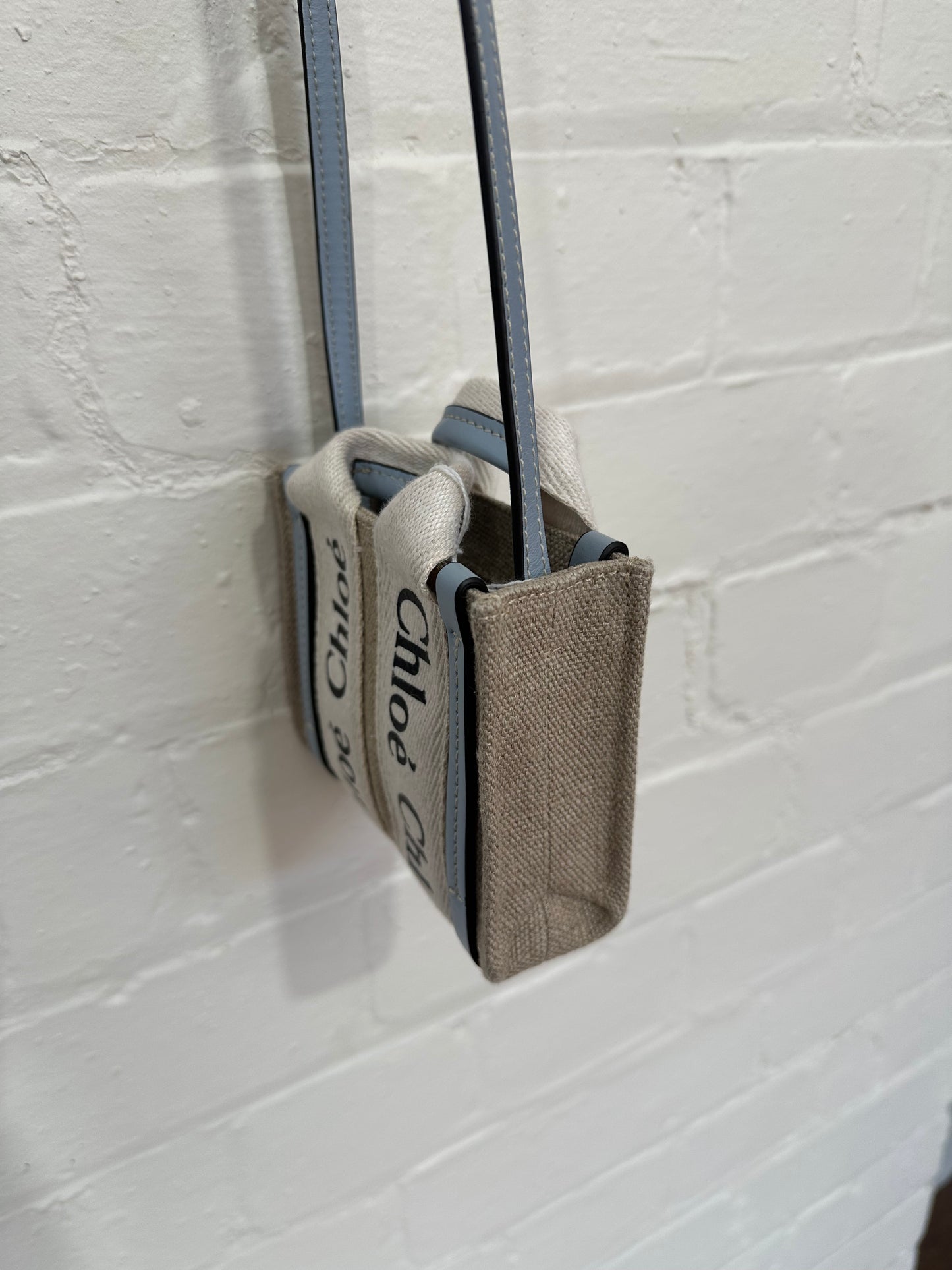 CHLOE WOODY MINI TOTE BAG - $590