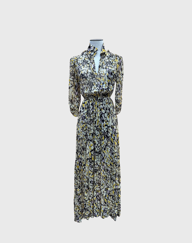 HUSK SHEER FLORAL MAXI - SIZE 8