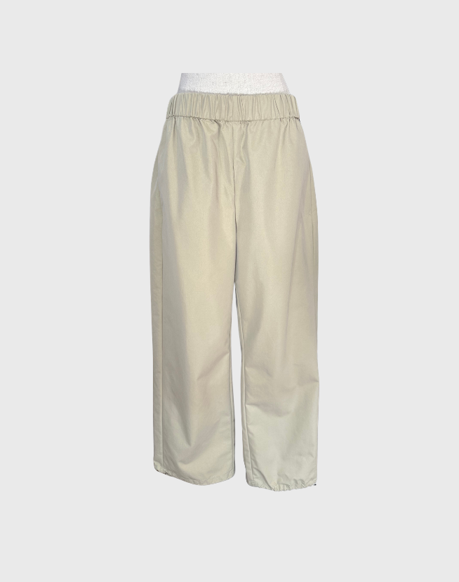 SCANLAN THEDORE ELASTIC WAIST PANTS - SIZE 12