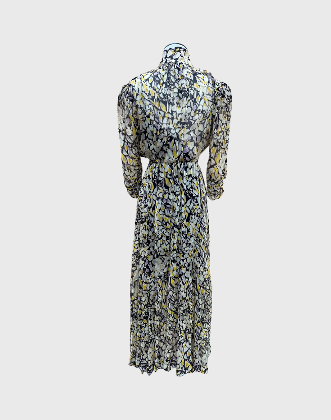 HUSK SHEER FLORAL MAXI - SIZE 8