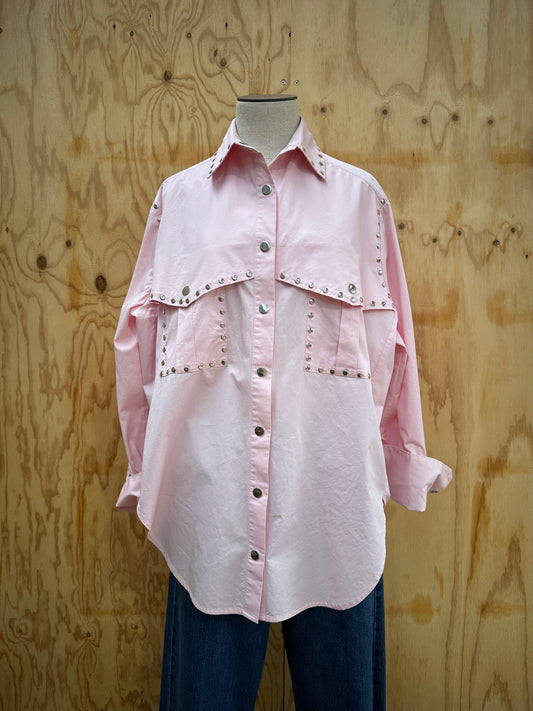 KINNEY STUDDED SHIRT - SIZE SMALL
