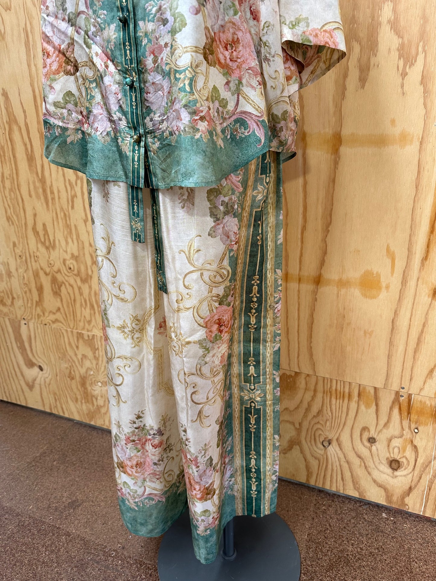ZIMMERMANN SET SOFT GREEN VINTAGE FLORAL - SIZE 3