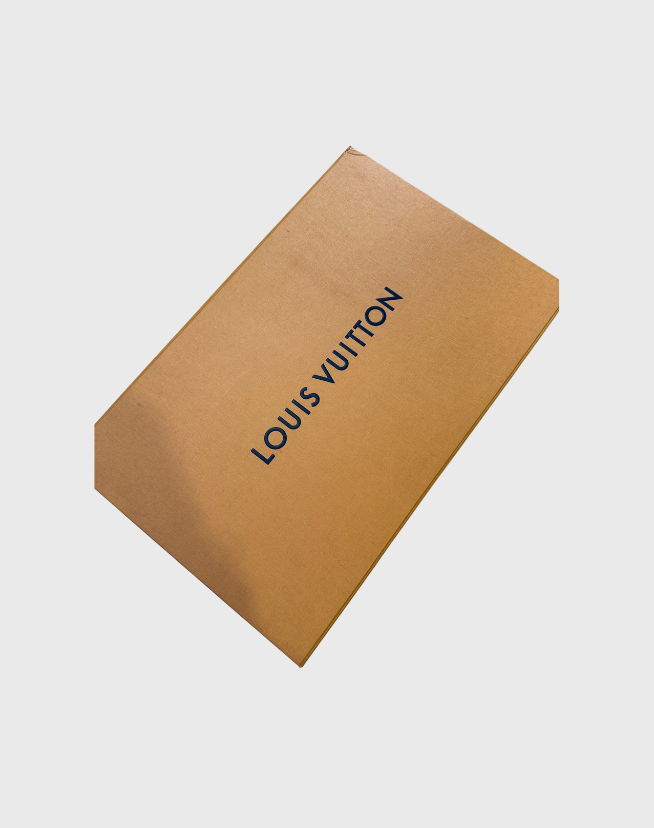 LOUIS VUITTON NAVY BLANCHE LEATHER BAG