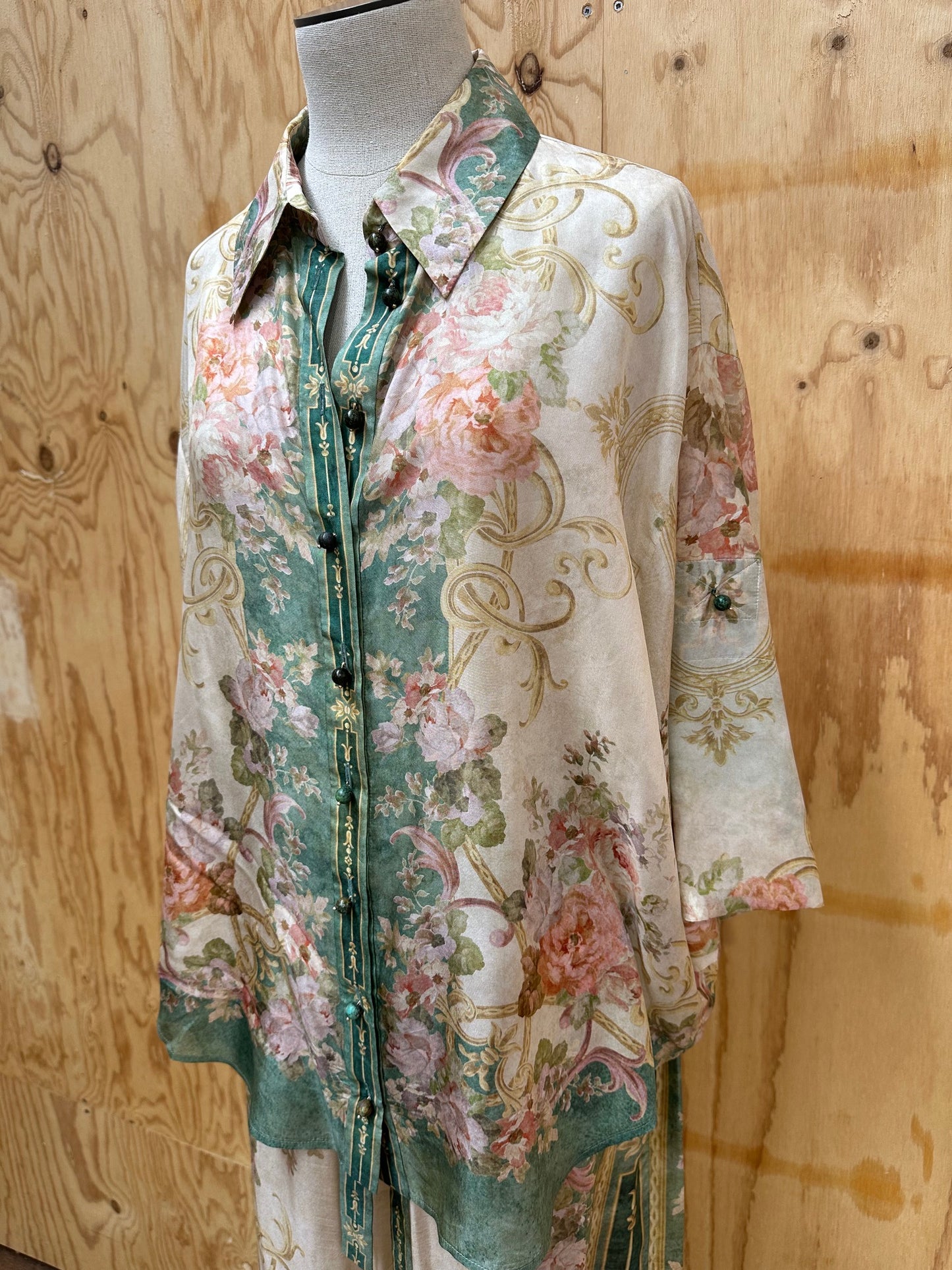 ZIMMERMANN SET SOFT GREEN VINTAGE FLORAL - SIZE 3