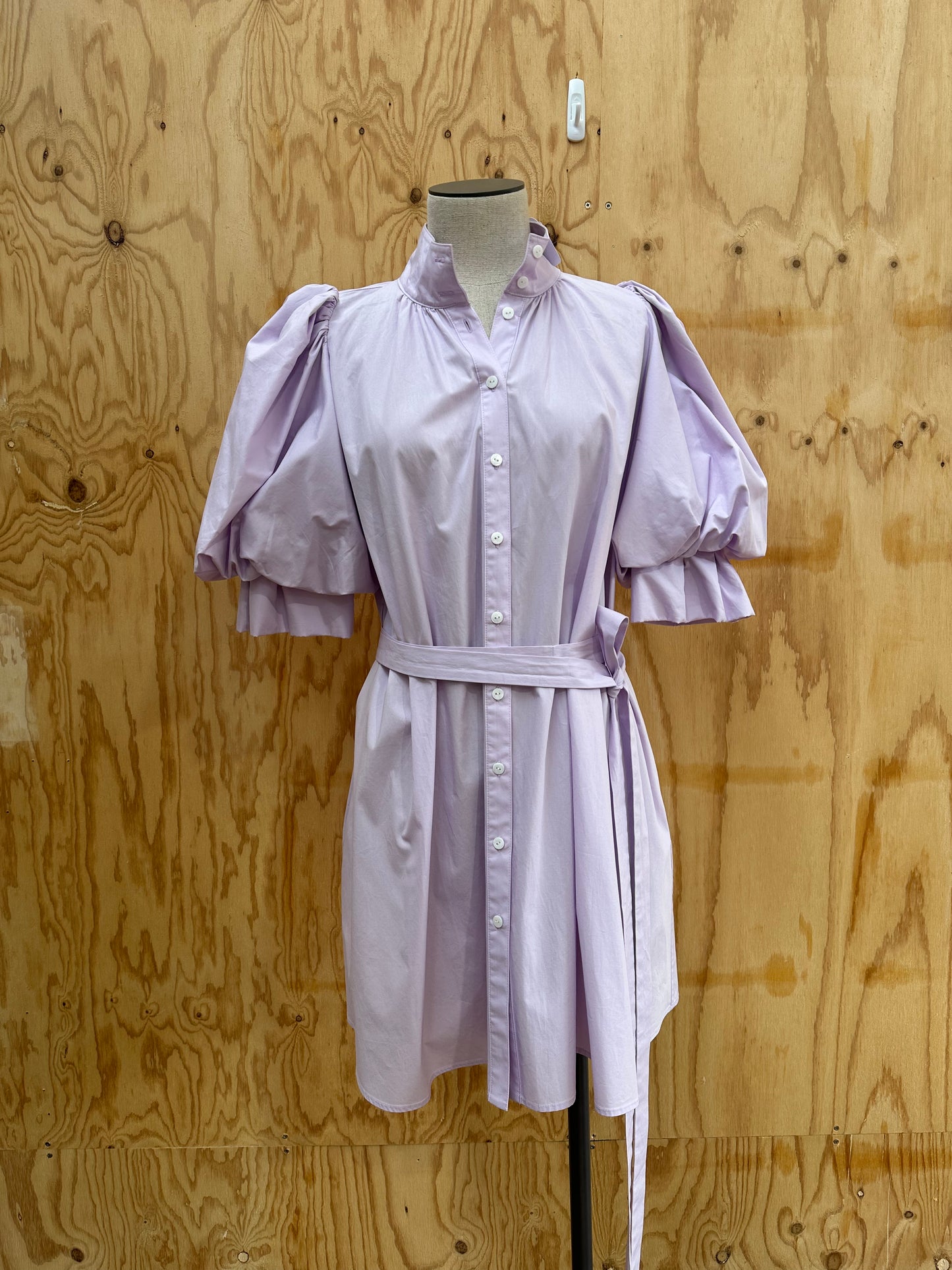 LEO LIN LILAC ELI MINI DRESS - SIZE 10