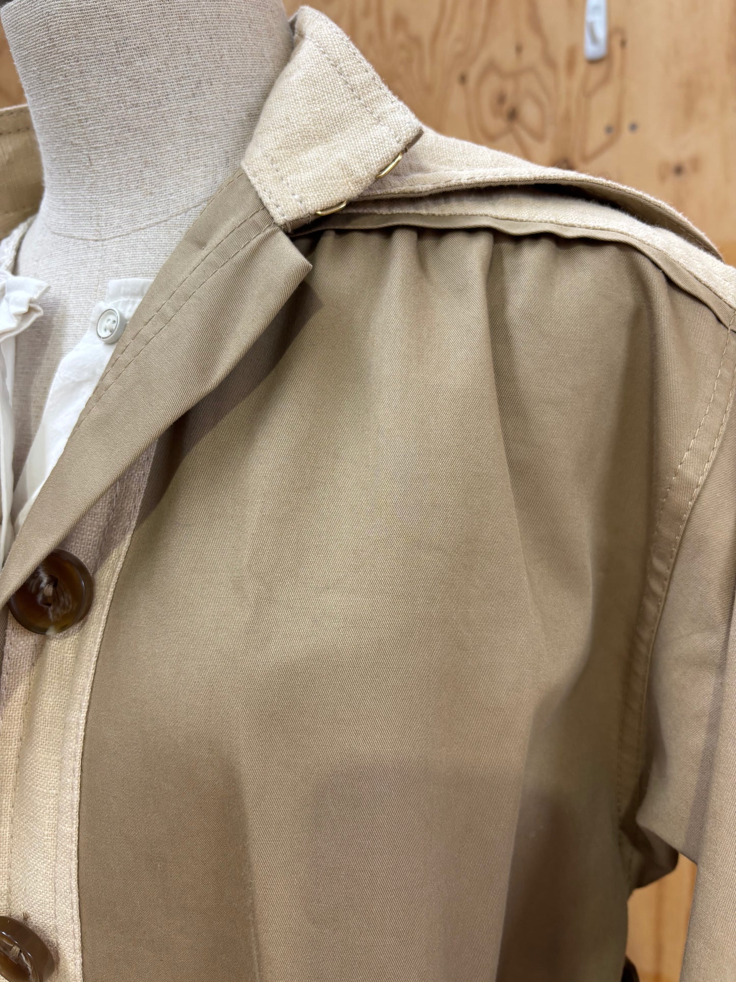 ZIMMERMANN TRENCH WITH CHECK LINING - SIZE 0