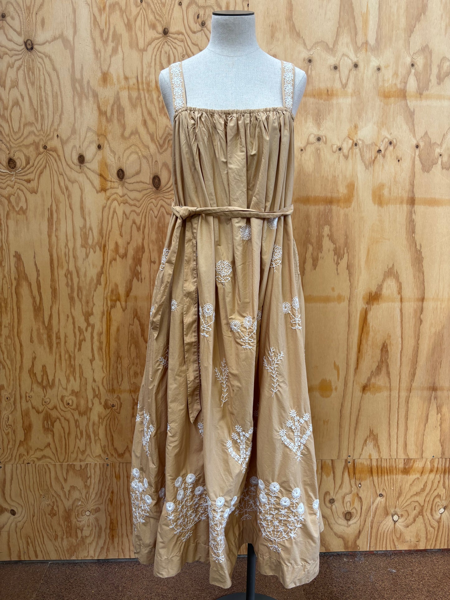 MOTHER THE MORE IS MORE MAXI DRESS - SIZE S