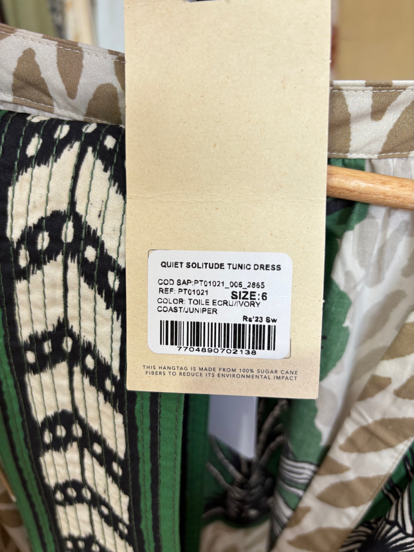 JOHANNA ORTIZ QUIET SOLITUDE TUNIC DRESS - DRESS 10