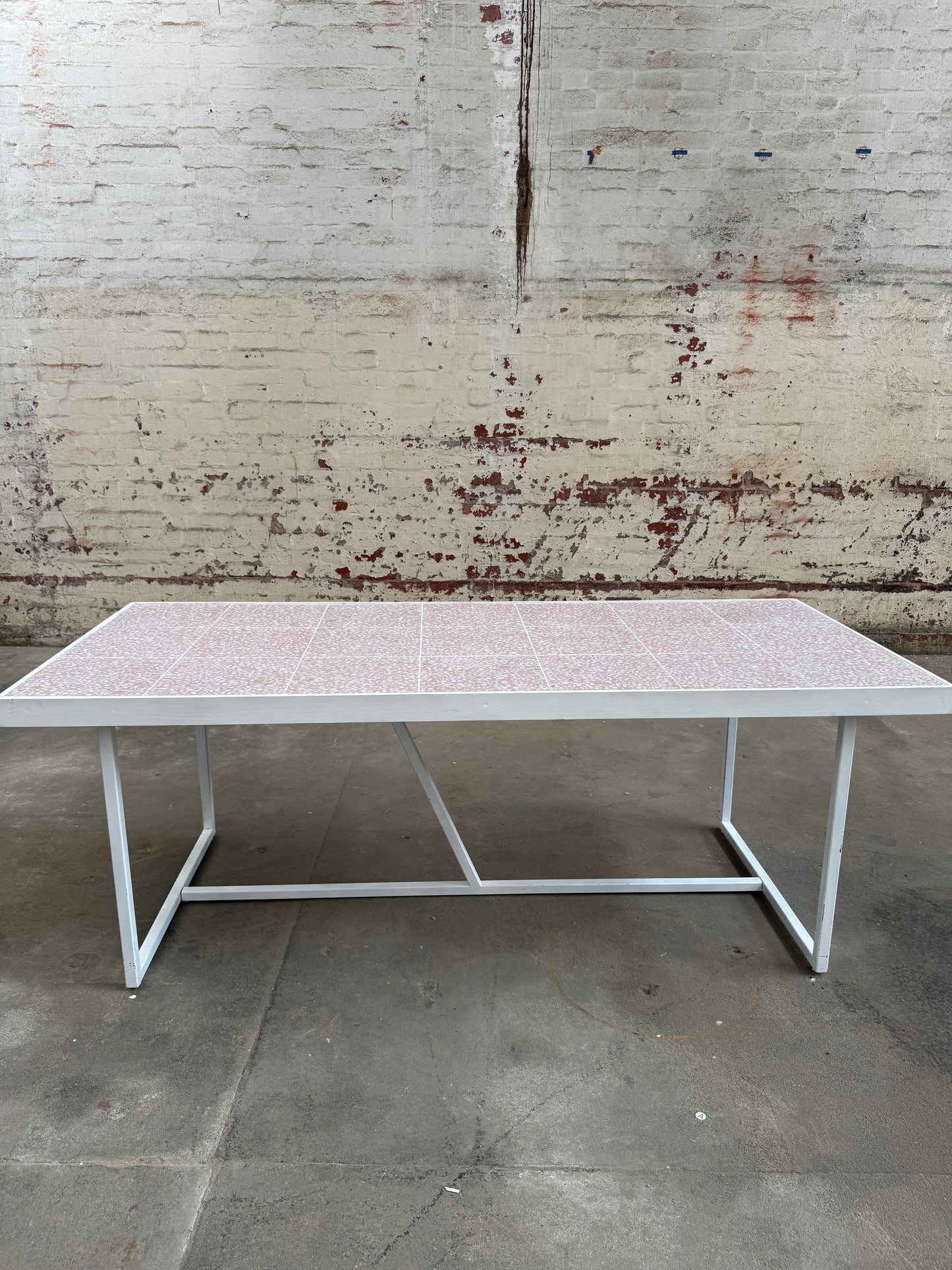 PINK TERRAZZO TABLE