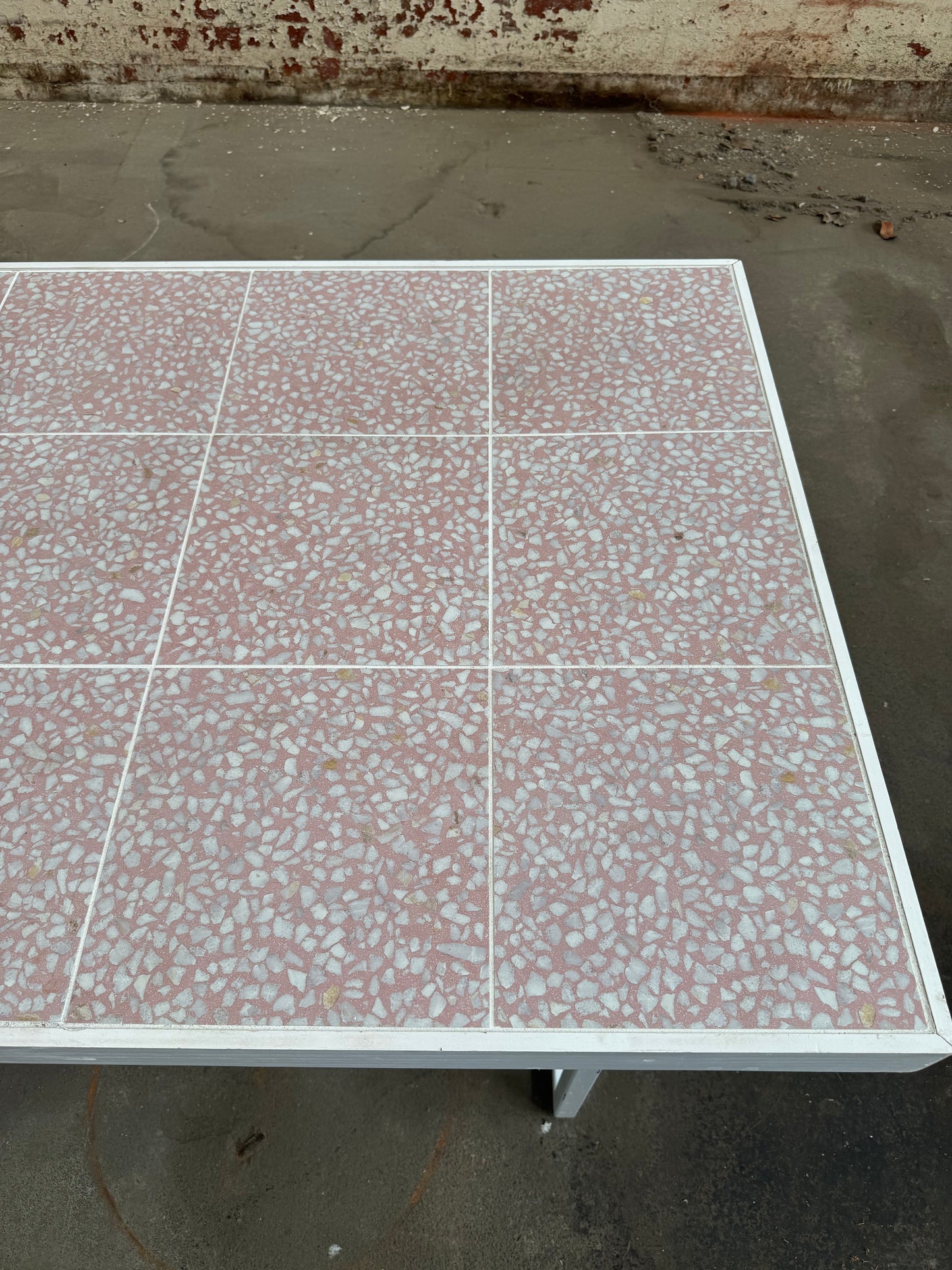 PINK TERRAZZO TABLE