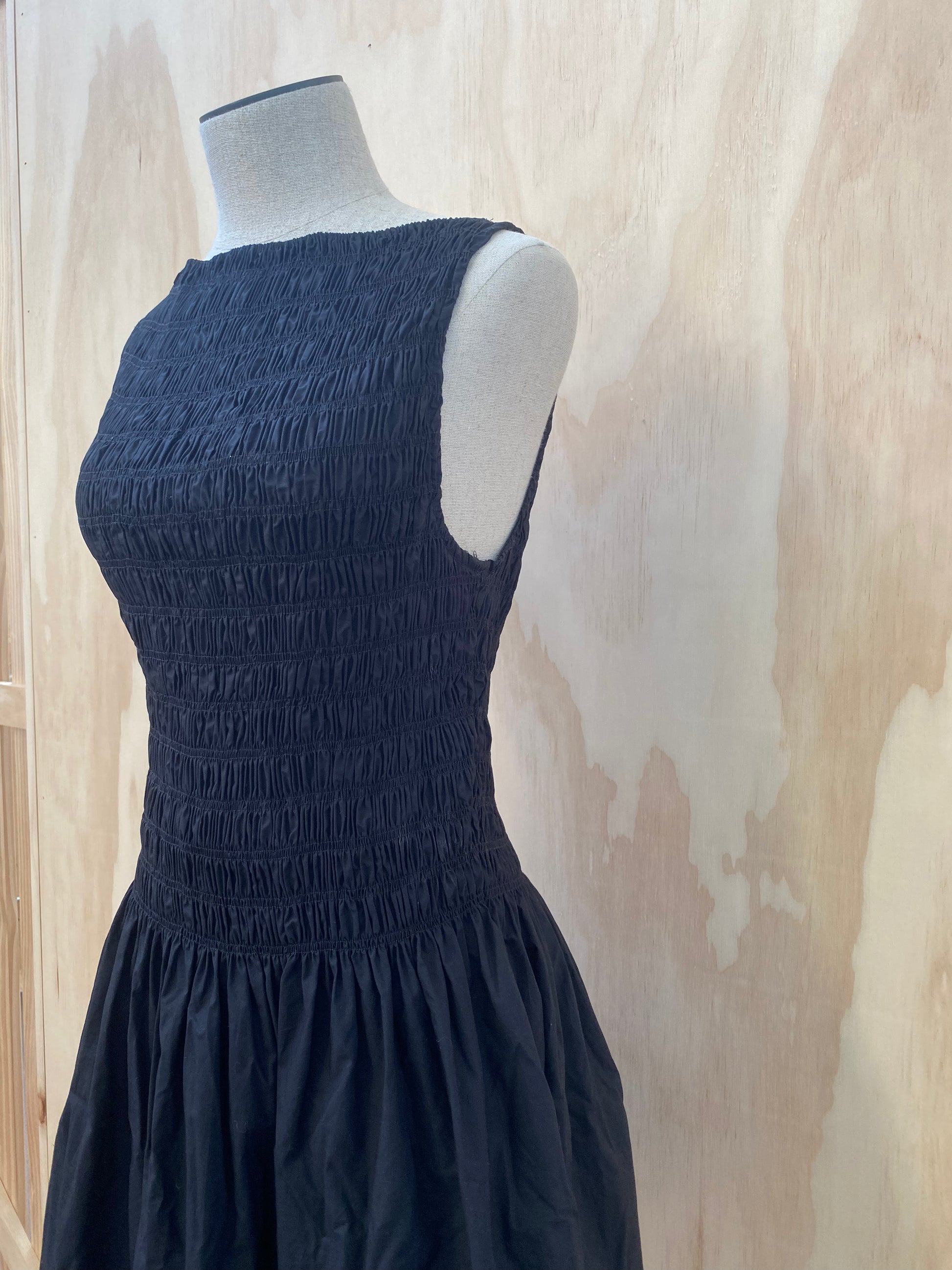 FAITHFULL 'NOA' MINI DRESS BLACK