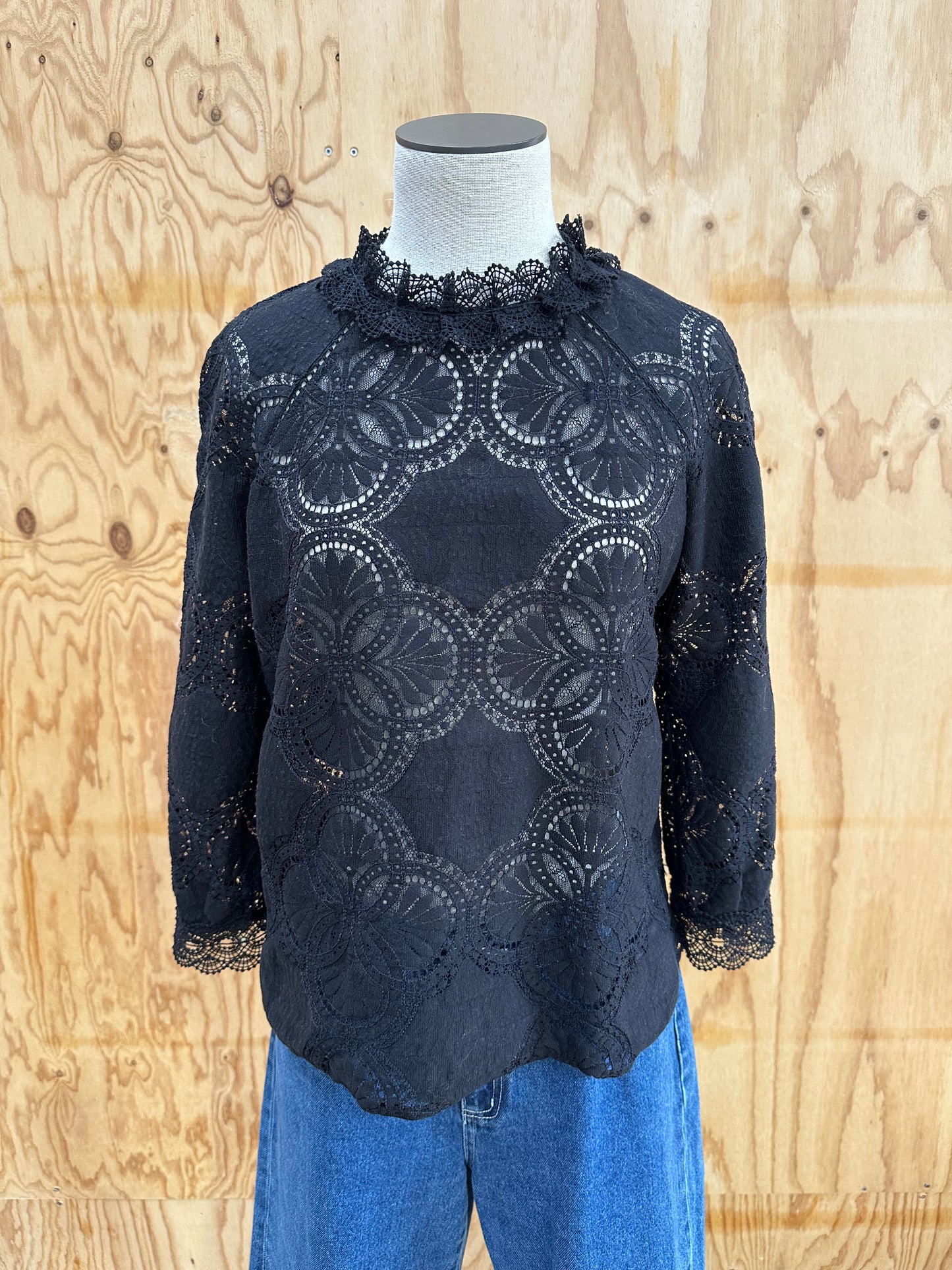 SEZANE BLANCA BLOUSE - SIZE 40