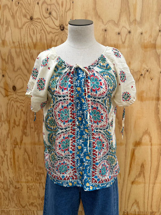 JOHNNY WAS BLOUSE SIZE - XS