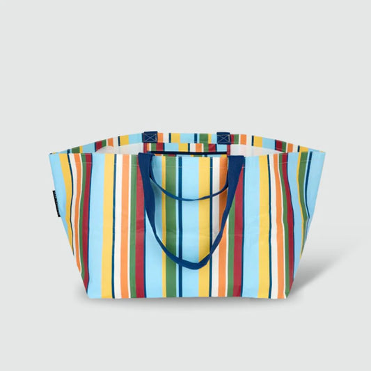 RETRO STRIPE OVERSIZE TOTE