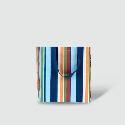 RETRO STRIPE SHOPPER TOTE
