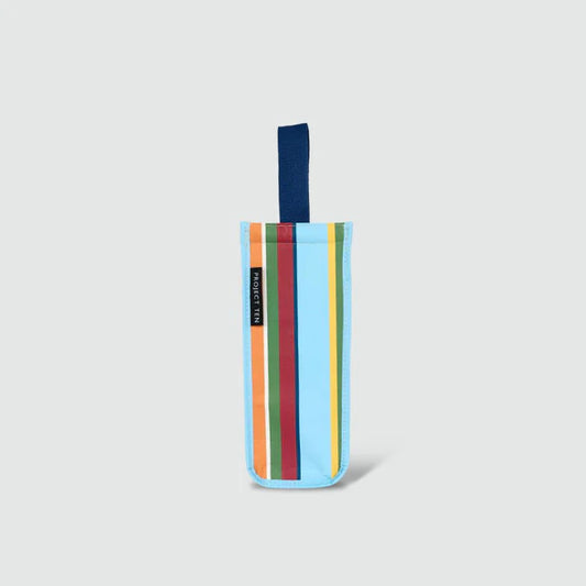 RETRO STRIPE WINE BAG