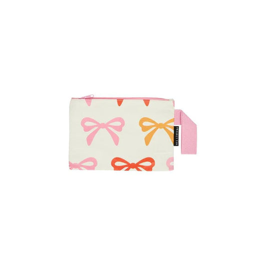 BOWS MINI ZIP POUCH