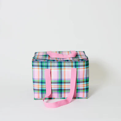 PLAID PICNIC TOTE