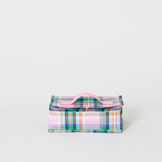 PLAID TAKEAWAY BAG
